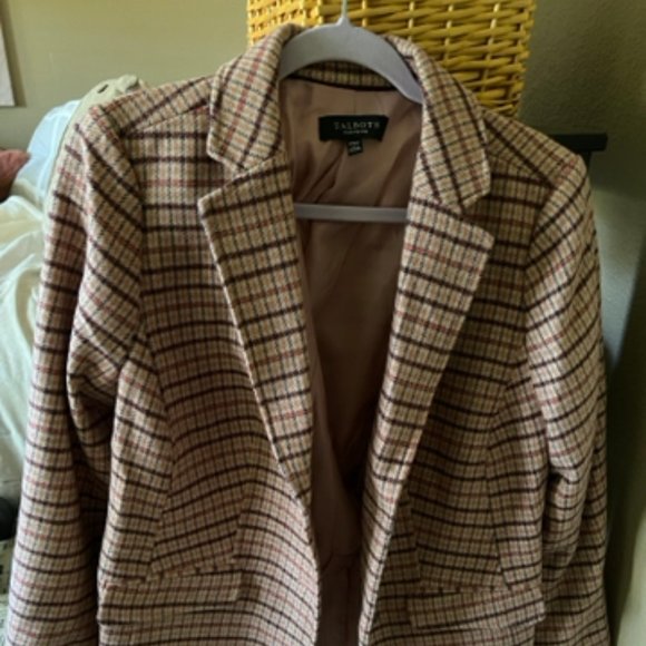 Talbots Jackets & Blazers - Suite Jacket plaid Talbots